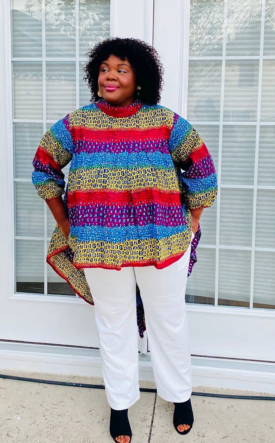 Ankara Hi-low Tunic