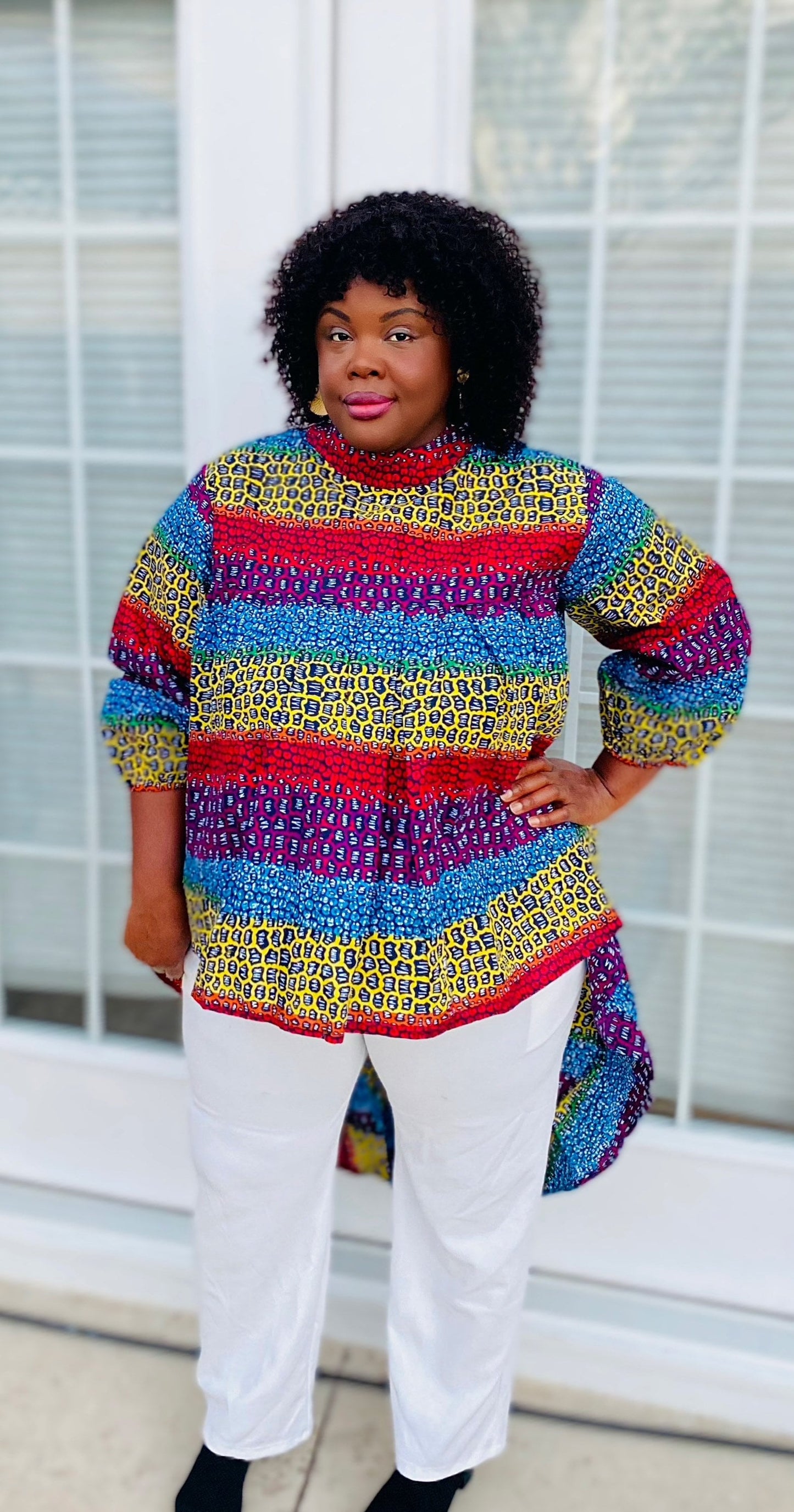 Ankara Hi-low Tunic
